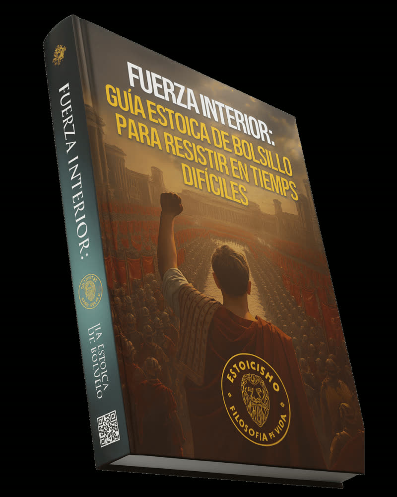 Portada del bono Guía Estoica de Bolsillo: Fuerza Interior