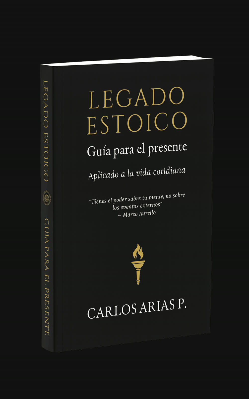 Portada del ebook Legado Estoico: Guía para el Presente, de Carlos Arias